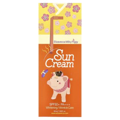 Elizavecca, Milky Piggy، كريم الشمس، عامل حماية من الشمس 50+، PA+++، 1.69 أونصة سائلة. (50 مل)