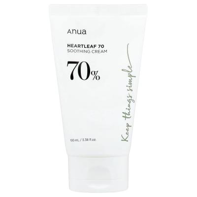 Anua, Heartleaf 70% Soothing Cream, 3.38 fl oz (100 ml)