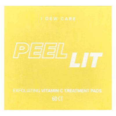 I Dew Care, Peel Lit، ضمادات علاجية مقشرة بفيتامين C، 60 قطعة