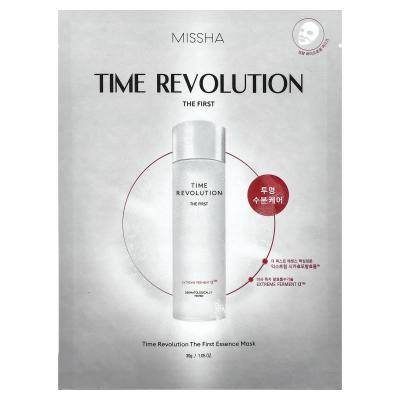 Missha, Time Revolution، قناع الجمال The First Essence، ورقة واحدة، 1.05 أونصة (30 جم)