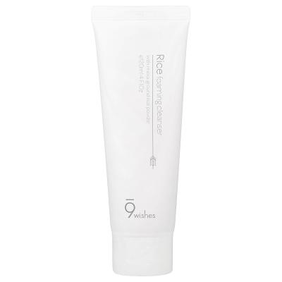 9Wishes, Rice Foaming Cleanser, 4 fl oz (120 ml)