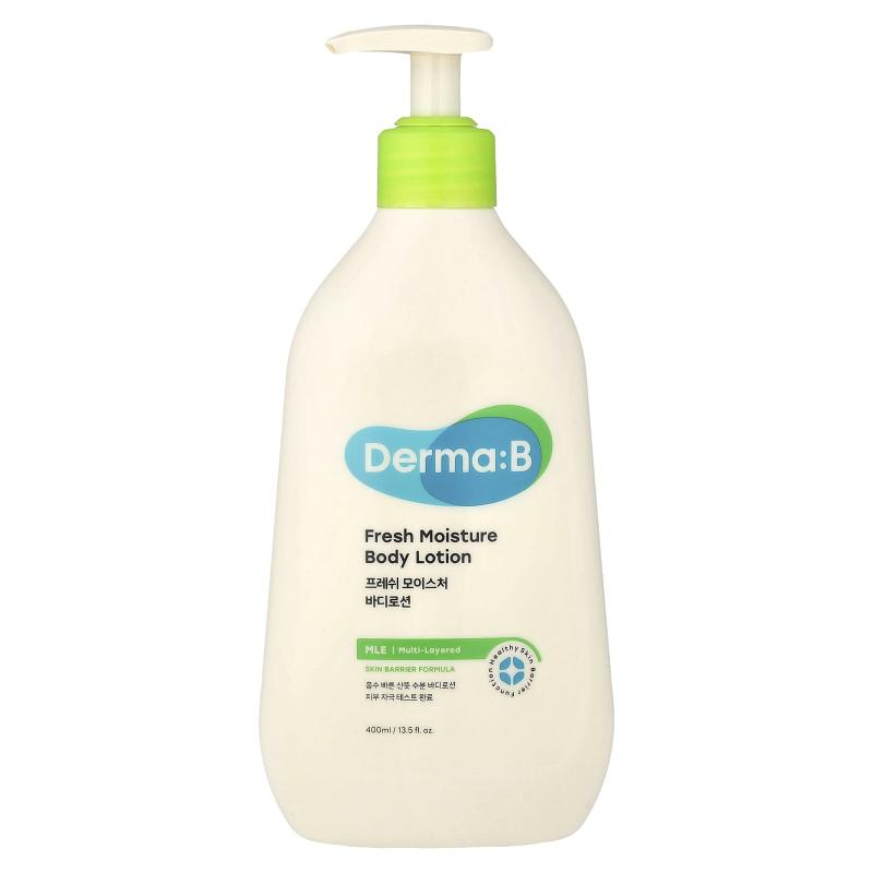 Derma:B, Fresh Moisture Body Lotion, 13.5 fl oz (400 ml)