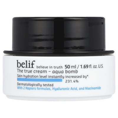 Belif, The True Cream، Aqua Bomb، 1.69 أونصة سائلة (50 مل)