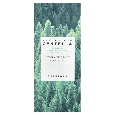 SKIN1004, Madagascar Centella، حليب الشمس المهدئ Tea-Trica، عامل حماية من الشمس 50+، PA++++، 1.69 أونصة سائلة (50 مل)