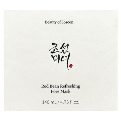Beauty of Joseon, قناع تجميل المسام المنعش بالفاصوليا الحمراء، 4.73 أونصة سائلة (140 مل)
