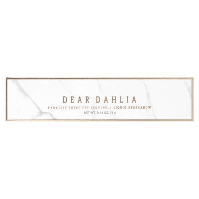 Dear Dahlia, Paradise Shine Eye Sequins، ظل عيون سائل، الممثلة، 0.14 أونصة (4 جم)