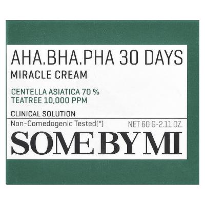 SOME BY MI, AHA. BHA. PHA 30 Days Miracle Cream, 2.11 oz (60 g)