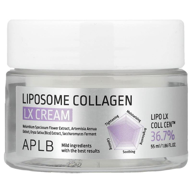 APLB, كريم Liposome Collagen LX، 1.86 أونصة سائلة (55 مل)