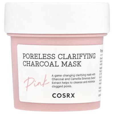 CosRx, قناع التجميل بالفحم المسامي، وردي، 3.88 أونصة (110 جم)