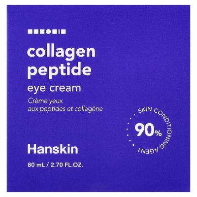 Hanskin, ببتيد الكولاجين، كريم للعين، 2.7 أونصة سائلة (80 مل)