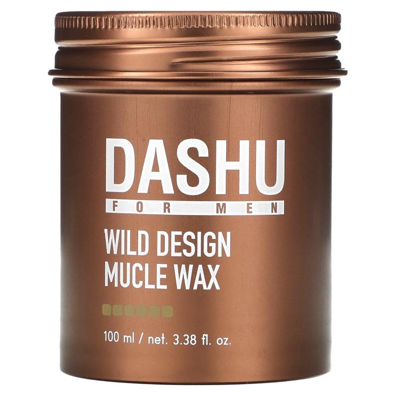 Dashu, للرجال، شمع العضلات Wild Design، 3.38 أونصة سائلة (100 مل)