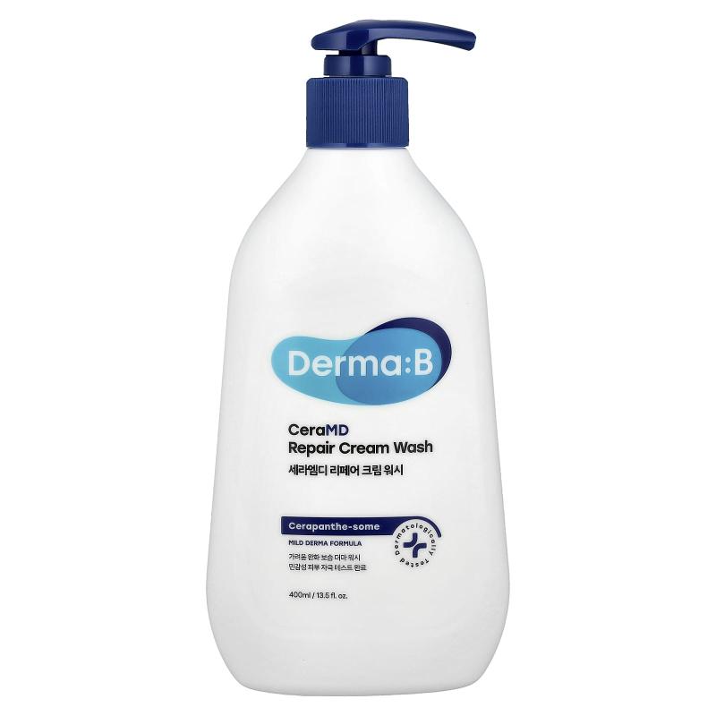 Derma:B, CeraMD Repair Cream Wash, 13.5 fl oz (400 ml)