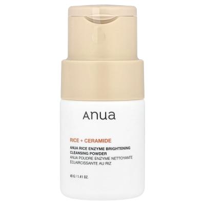 Anua, Rice Enzyme Brightening Cleansing Powder, Rice + Ceramide, 1.41 oz (40 g)