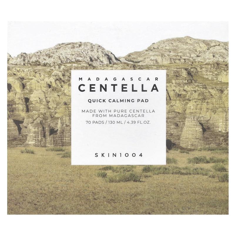 SKIN1004, Madagascar Centella Quick Calming Pad, 70 Pads