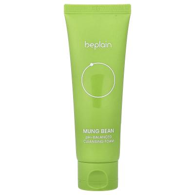 Beplain, Mung Bean، رغوة تنظيف ذات درجة حموضة متوازنة، 2.7 أونصة سائلة (80 مل)
