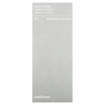 Celimax, Dual Barrier Creamy Toner, For Sensitive/Dry Skin, 5.07 fl oz (150 ml)
