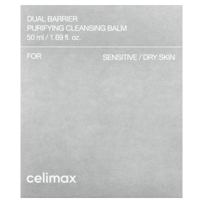 Celimax, Dual Barrier Purifying Cleansing Balm, For Sensitive/Dry Skin, 1.69 fl oz (50 ml)