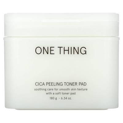 One Thing, وسادة حبر Cica Peeling Toner، 6.34 أونصة (180 جم)