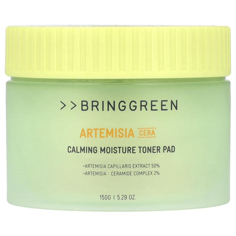 Bringgreen, Artemisia Cera، وسادة لونية مرطبة ومهدئة، 5.29 أونصة (150 جم)
