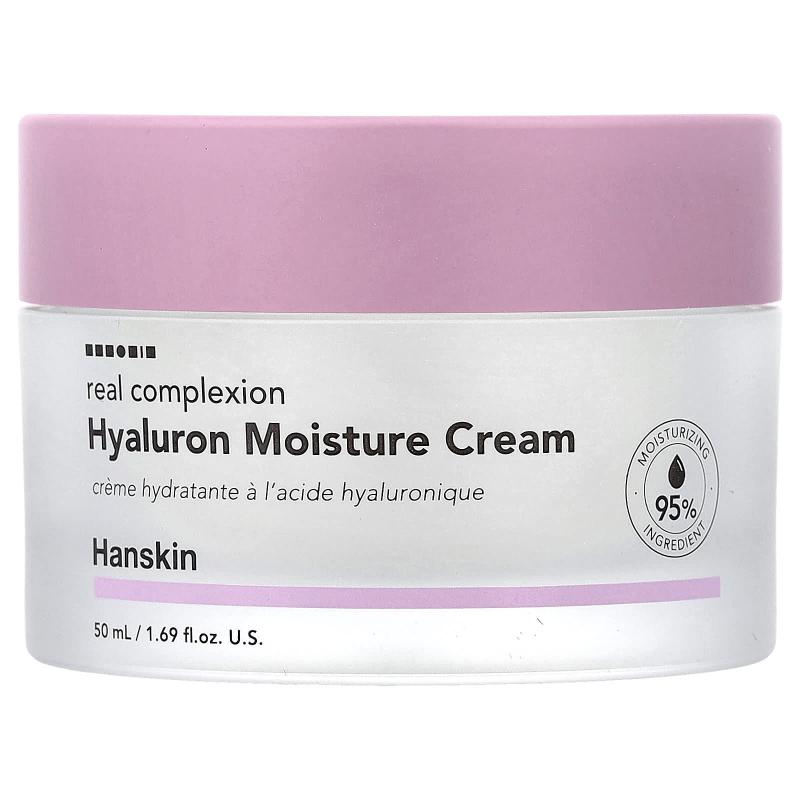 Hanskin, Real Complexion, Hyaluron Moisture Cream, 1.69 fl oz (50 ml)