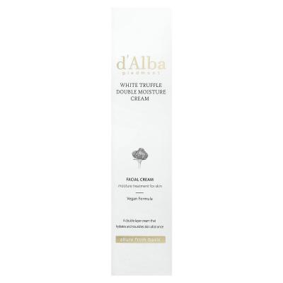 d'Alba, كريم الترطيب المزدوج بالكمأة البيضاء، 2.02 أونصة سائلة (60 مل)
