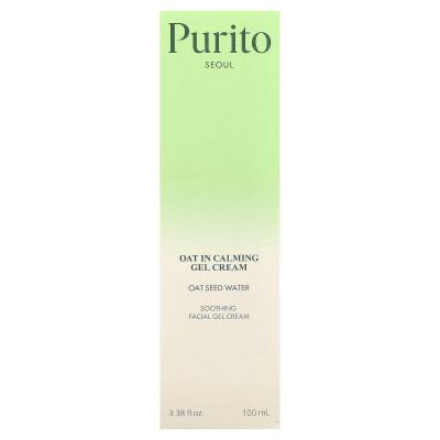 Purito, كريم جل الشوفان المهدئ، 3.38 أونصة سائلة (100 مل)