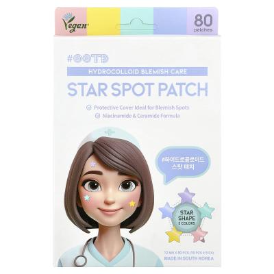 OOTD, Star Spot Patch، العناية بالعيوب الغروانية المائية، 80 رقعة