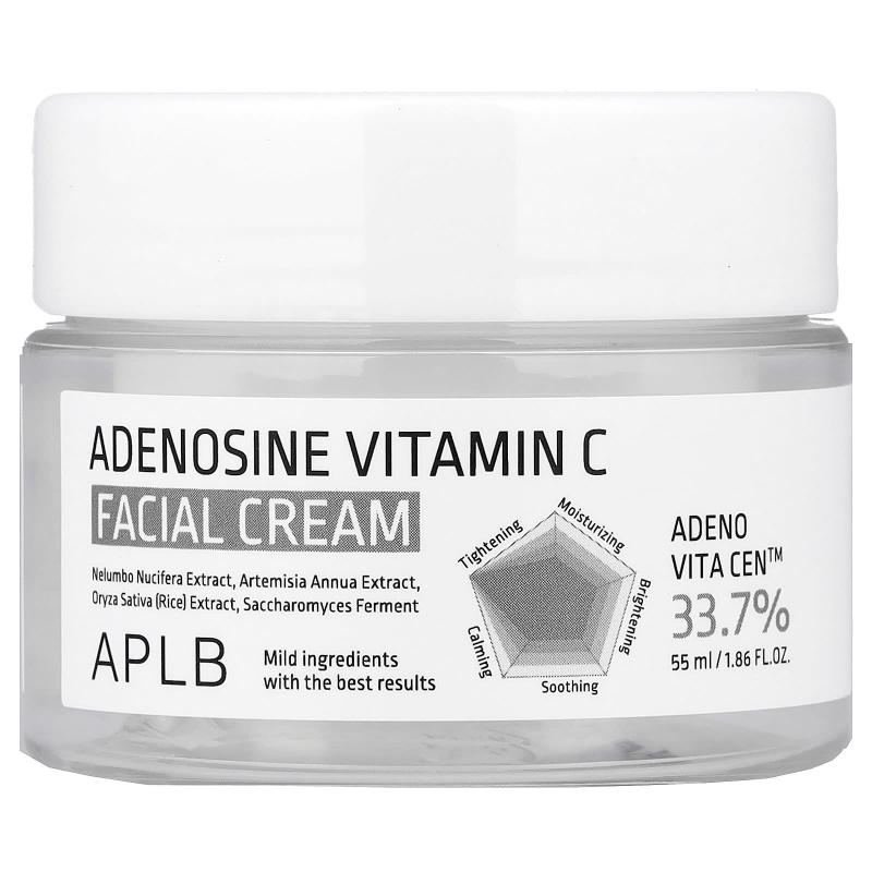 APLB, Adenosine Vitamin C Facial Cream , 1.86 fl oz (55 ml)