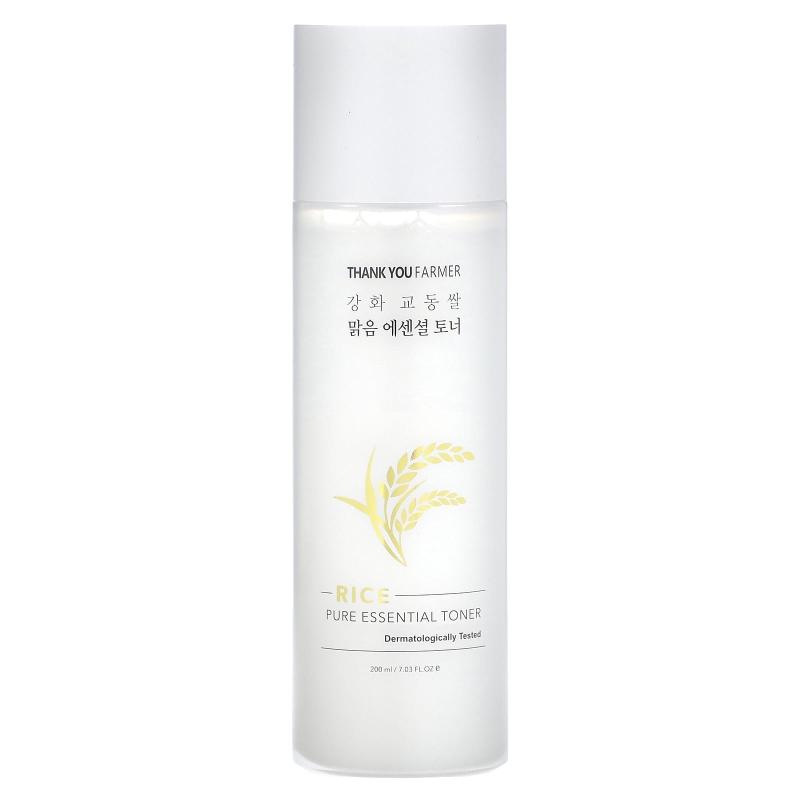 Thank You Farmer, Rice, Pure Essential Toner, 7.03 fl oz (200 ml)