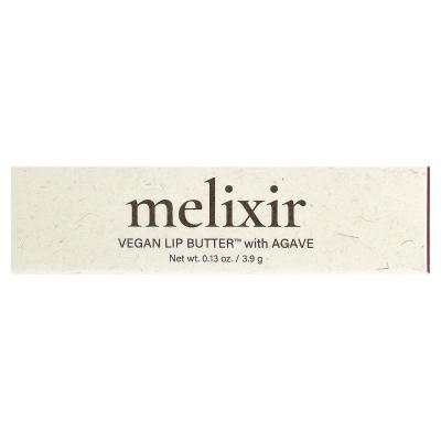 Melixir, زبدة الشفاه النباتية™ مع الصبار، 06 Lust Red، 0.13 أونصة (3.9 جم)