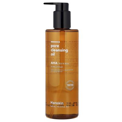 Hanskin, زيت تنظيف المسام، AHA، 10.14 أونصة سائلة (300 مل)