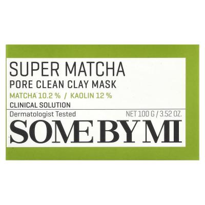 SOME BY MI, Super Matcha Pore Clean Clay Beauty Mask, 3.52 oz (100 g)