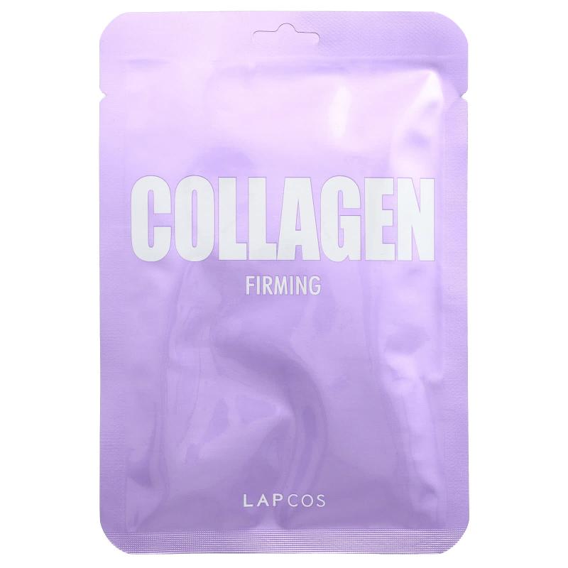Lapcos, Collagen Firming Beauty Sheet Mask, 1 Sheet, 0.84 fl oz (25 ml)