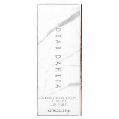 Dear Dahlia, Paradise Dream Velvet Lip Mousse، لون الشفاه، جوافة، 0.21 أونصة سائلة (6.5 مل)