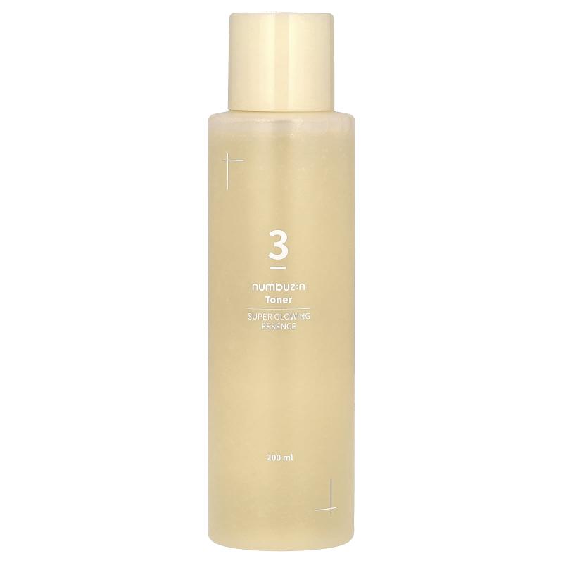 Numbuzin, No.3 Super Glowing Essence Toner, 6.76 fl oz (200 ml)