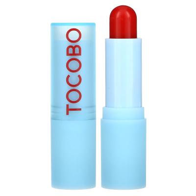 Tocobo, مرطب شفاه زجاجي ملون، 011 Flush Cherry، 0.12 أونصة (3.5 جم)