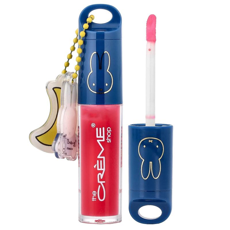 The Creme Shop, Miffy، زيت الشفاه الملون، الكرز الساحر، 0.12 أونصة (3.5 جم)