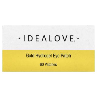 Idealove, لصقات العين هيدروجيل الذهبية من آي أدمير، 60 رقعة