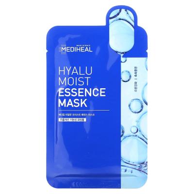 MEDIHEAL, قناع التجميل Hyalu Moist Essence، ورقة واحدة، 0.68 أونصة سائلة (20 مل)