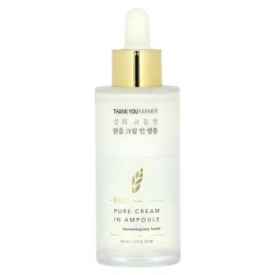 Thank You Farmer, Rice, Pure Cream In Ampoule, 1.75 fl oz (50 ml)