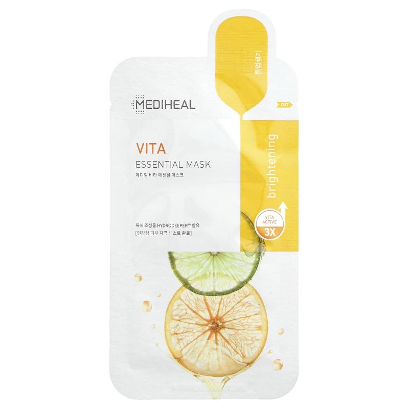 MEDIHEAL, Vita, Essential Beauty Mask, 1 Sheet, 0.81 fl oz (24 ml)