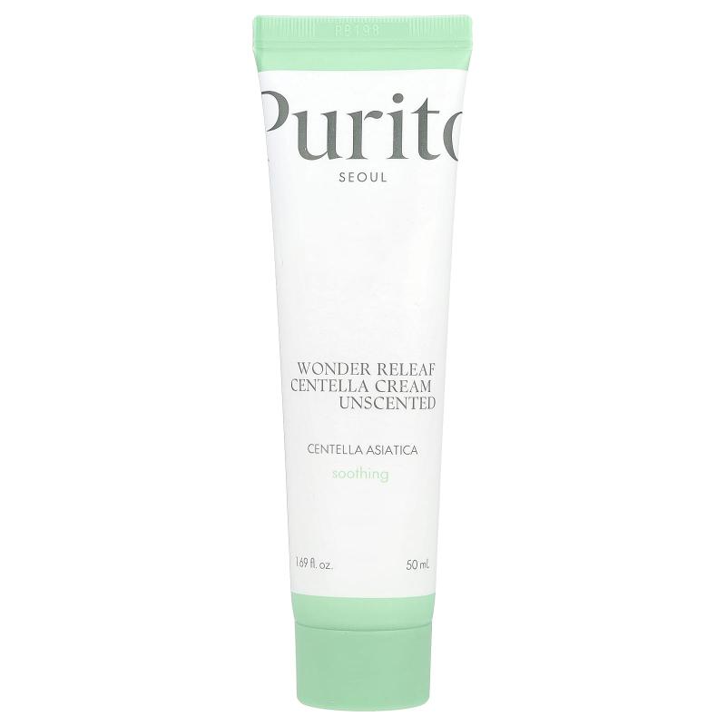 Purito, كريم Wonder Releaf Centella، بدون رائحة، 1.69 أونصة سائلة (50 مل)