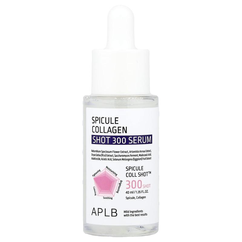 APLB, مصل Spicule Collagen Shot 300، 1.35 أونصة سائلة (40 مل)