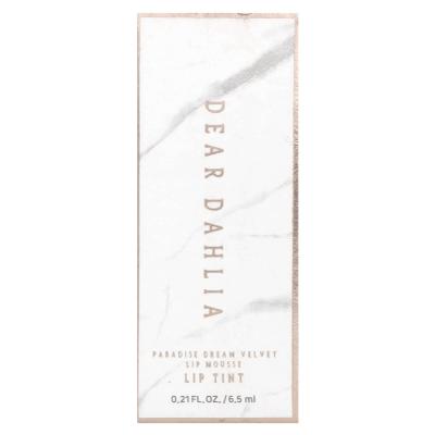 Dear Dahlia, Paradise Dream Velvet Lip Mousse، لون الشفاه، تيدي، 0.21 أونصة سائلة (6.5 مل)