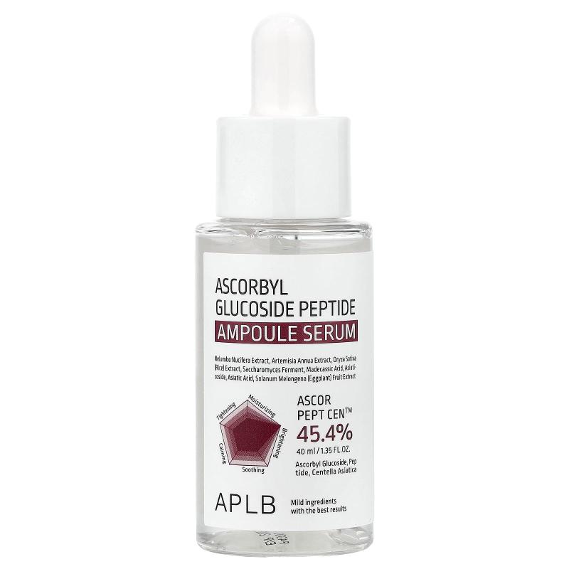 APLB, مصل أمبولة Ascorbyl Glucoside Peptide، 1.35 أونصة سائلة (40 مل)