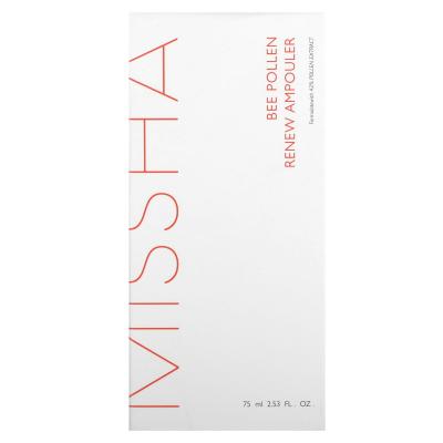 Missha, أمبول تجديد حبوب لقاح النحل، 2.53 أونصة سائلة (75 مل)