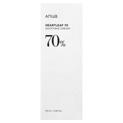 Anua, Heartleaf 70% Soothing Cream, 3.38 fl oz (100 ml)