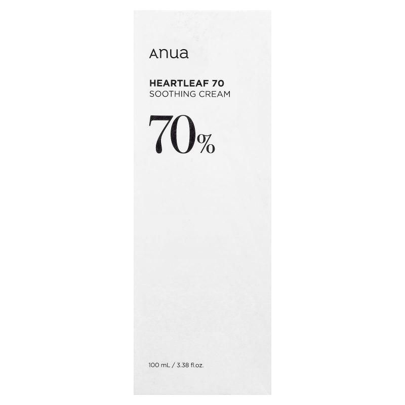 Anua, Heartleaf 70% Soothing Cream, 3.38 fl oz (100 ml)