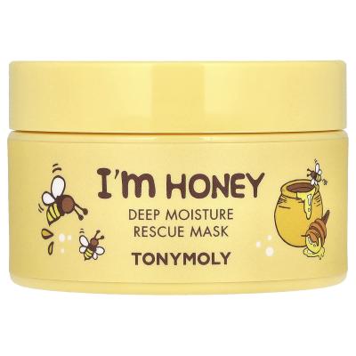 TonyMoly, I'm Honey، قناع الجمال لإنقاذ الرطوبة العميقة، 3.52 أونصة (100 جم)