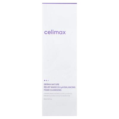 Celimax, Derma Nature Relief Madecica pH Balancing Foam Cleansing, 5.07 fl oz (150 ml)